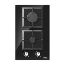 Home and kitchen appliance - IsEasy MGBG-312S2C gas stove 2 burners glass surface