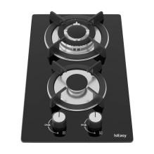 Namų ir virtuvės prietaisas - IsEasy MGBG-312A dujinė viryklė (dviguba zona, 3300W ir 1000W, juoda) Namų ir virtuvės prietaisas - IsEasy MGBG-312A dujinė viryklė (dviguba zona, 3300W ir 1000W, juoda)