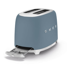 Baking appliance - Smeg TSF01SBMEU 2 slices 950W 6 brown smooth blue