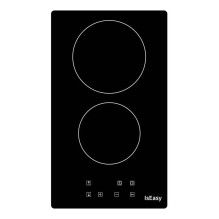 Namų ir virtuvės prietaisas - IsEasy T2V-01M Keraminis elektrinis viryklė 2 zonos juoda Namų ir virtuvės prietaisas - IsEasy T2V-01M Keraminis elektrinis viryklė 2 zonos juoda
