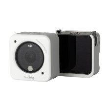 Dėklas - SmallRig DJI Action2 Magnetic Case (DJI Action2, apsauga, modulinis dizainas, balta)