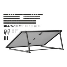 Solar panel mounting - EcoFlow Adjustable Bracket for 400W Panels, 20°-75° Solar panel mounting - EcoFlow Adjustable Bracket for 400W Panels, 20°-75°