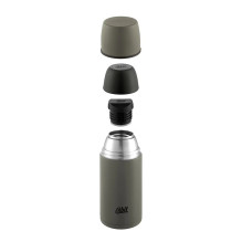 Thermos - ESBIT vacuum bottle 1L stainless steel double wall olive green