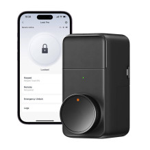 Išmanusis užraktas - SwitchBot Lock Pro (Bluetooth, automatinis užraktas, 270 dienų baterijos veikimo trukmė) Išmanusis užraktas - SwitchBot Lock Pro (Bluetooth, automatinis užraktas, 270 dienų baterijos veikimo trukmė)