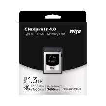 Memory card - Wise 1.3TB CFexpress 4.0 Type B PRO Mk II 3700/3600 MB/s