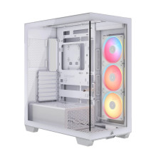 Computer case - Corsair 3500X LXR LINK TG, EATX / ATX / micro ATX / Mini-ITX, white