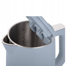 Electric teapot - ELLE 1.7L 2200W Hidden heating element Blue