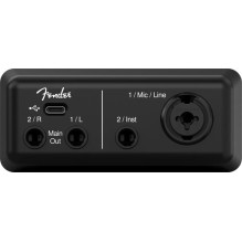 Audio Interface - Fender Audiobox GO USB-C 96kHz 24bit Black Audio Interface - Fender Audiobox GO USB-C 96kHz 24bit Black
