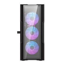 Computer case - darkFlash DK431 E-ATX / ATX / M-ATX, tempered glass, 4 RGB fans, black Computer case - darkFlash DK431 E-ATX / ATX / M-ATX, tempered glass, 4 RGB fans, black