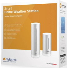 Oro stotis - Netatmo NWS vidaus / išorės temperatūra, drėgmė, slėgis balta