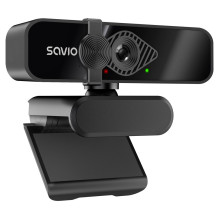 Kameros - Savio CAK-06 3840x2160 30fps USB Juoda Kameros - Savio CAK-06 3840x2160 30fps USB Juoda