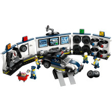 Žaislų rinkinys - LEGO CITY 60457 Police Car Garage (Lego, 489 dalys, 4 minifigūrėlės)