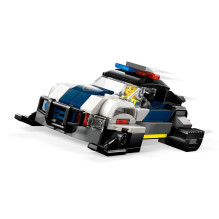 Žaislų rinkinys - LEGO CITY 60457 Police Car Garage (Lego, 489 dalys, 4 minifigūrėlės)