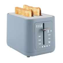 Toaster - ELLE Blue Toaster (2 slices, 6 browning levels, defrost, reheat, blue)