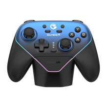 Game Controller - GameSir SuperNova T4n Pro Wireless Controller (PC, Switch, iOS, Android, RGB, 1000mAh, Blue)