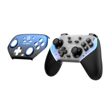 Žaidimų valdiklis - GameSir SuperNova T4n Pro Wireless Controller (PC, Switch, iOS, Android, RGB, 1000mAh, Blue)