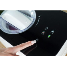 Namų ir Virtuvės Prietaisai - Blaupunkt Ledų Gamintojas ICM401 Nerūdijančio Plieno Juodas / Baltas