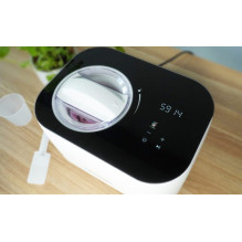 Home and Kitchen Appliances - Blaupunkt Ice Cream Maker ICM401 Stainless Steel Black / White
