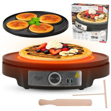 Home and kitchen appliances - Adler AD 3093 double-sided electric pancake maker 1600W black