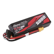 Battery - Gens ace G-Tech 5000mAh 11.1V 60C 3S1P Lipo XT60 Battery - Gens ace G-Tech 5000mAh 11.1V 60C 3S1P Lipo XT60
