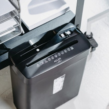 Document shredder - Adler AD 1037 P-4, 13L, Automatic on/off Black
