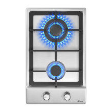 Home and kitchen appliance - IsEasy MGBS-312A built-in gas stove 2 burners stainless steel
