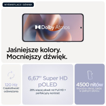 Mobilus telefonas - Motorola moto g86 5G, 8GB RAM, 256GB, 6.67" P-OLED, alyvinė