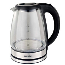 Electric Kettle - Mesko MS 1307 1.8L 1500W Glass Stainless Steel