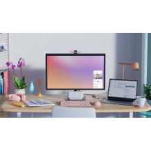 Kamera - Logitech BRIO 500 Automatinis Šviesos Korrigavimas Triukšmo Slopinimo Mikrofonai Rožinė