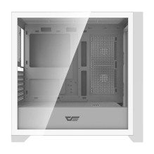 Kompiuterio korpusas - darkFlash DRX90 Mid-Tower ATX, 12 ventiliatorių palaikymas, balta