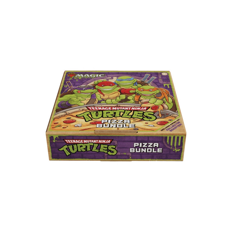 Playing card game - Magic the Gathering TCG Teenage Mutant Ninja Turtles Pizza Bundle