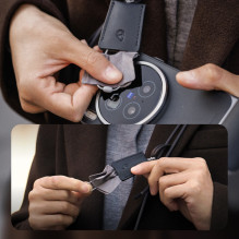 Krepšys - PGYTECH OneGo Classic Crossbody Mobile Bag (smartfonui, kamerai, priedams, elegantiška juoda)