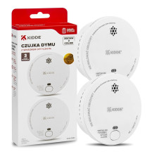 Smoke detector - Kidde 2030-DSR3 2 pcs. Battery powered 85 dB signal