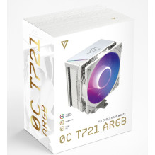 CPU aušintuvas - MODECOM Volcano 0C T721 12cm ARGB 190W White