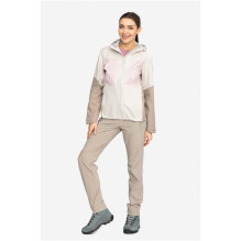 Women's jacket - VIKING Numani Lady Waterproof Windproof Adjustable Sand / Pink