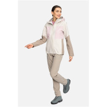 Women's jacket - VIKING Numani Lady Waterproof Windproof Adjustable Sand / Pink