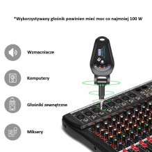Microphone system - Wireless KIMAFUN KM-U308A condenser 2.4GHz black