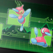 Playmat - Pokémon Porygon Evolutions Playmat (Ultra PRO, soft textile, non-slip)