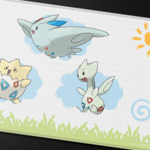 Žaidimų kilimėlis - Ultra PRO Togepi Evolutions TCG Playmat Soft Fabric Non-Slip Žaidimų kilimėlis - Ultra PRO Togepi Evolutions TCG Playmat Soft Fabric Non-Slip