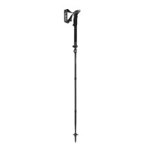 Trekking pole - LEKI SHERPA FX 120-140 cm, aluminum / carbon fiber, black