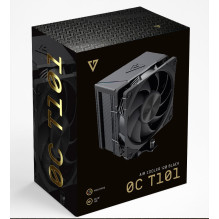 Aušinimo įrenginys - MODECOM Volcano 0C T101 12cm Ventiliatorius 190W TDP Juodas