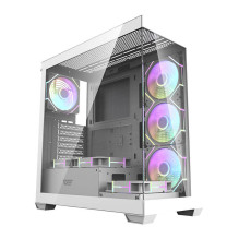 Computer case - darkFlash DS900 ATX, 7 ARGB fans, white
