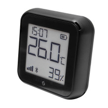 Išmanusis Namo Jutiklis - Shelly H&amp;T Gen3 Temperatūros Ir Drėgmės Jutiklis 0-40°C, 30-70% Juodas