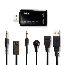 IR Ilgintuvas - LINDY Dvipusis Belaidis IR Ilgintuvas, 150 m, 866MHz, Juodas IR Ilgintuvas - LINDY Dvipusis Belaidis IR Ilgintuvas, 150 m, 866MHz, Juodas