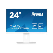Monitorius - iiyama XUB2497HSU-W2 24" IPS 100Hz HDMI DisplayPort Baltas