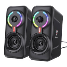 Speaker - ONIKUMA L6 10W BT5.0 RGB Multimedia Black