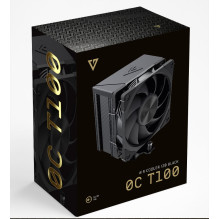 Aušinimo sistema - MODECOM Volcano 0C T100 12cm, 75 m³ / h, 28 dB, Juoda