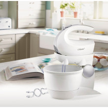 Mixer - Maestro MR556 600W 5-speed with bowl, dough hooks, whisk white Mixer - Maestro MR556 600W 5-speed with bowl, dough hooks, whisk white
