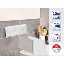 Clothes dryer - LEIFHEIT Rollfix Triple 150 wall-mounted 150 mm weatherproof