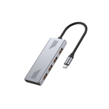 USB Hublis - Gembird UHB-CM-U310-A4-01 4-Port USB-A 3.2 Hublis 10 Gbit / s